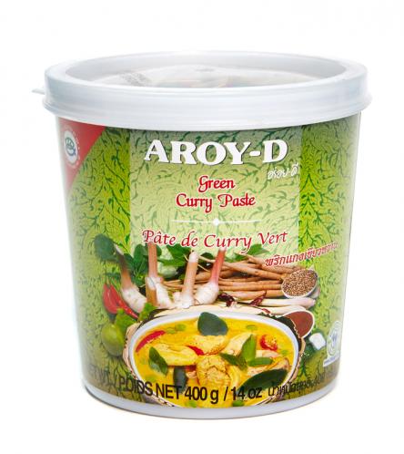 Zielone curry w pasta 