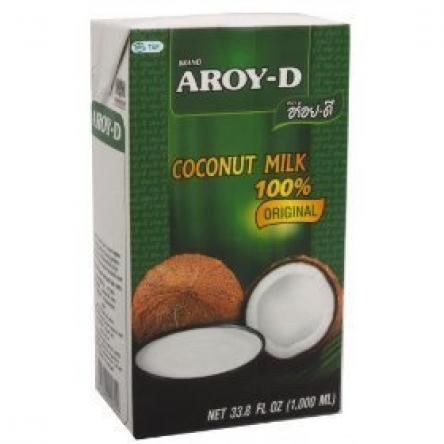 Mleko kokosowe AROY-D, 60%, 1 l, Tetra Pak.