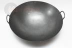 Duży wok ręcznie robiony 20 cali (51 cm! ręcznie kuty wok)