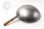 Londyński Wok 33 cm z okrągłym dnem i jednym uchwytem (London Wok)