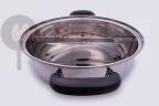 Garnek (2 sekcje) do chińskiego samowaru Chogo (Hot Pot) 28 cm, z pokrywką