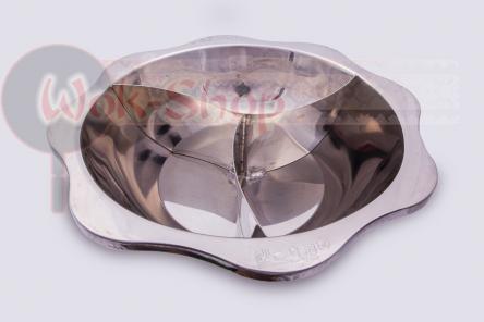 Duży garnek (3 sekcje) do chińskiego samowaru Chogo (Hot Pot) 43 cm