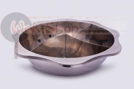 Garnek (4 sekcje) do chińskiego samowaru Chogo (Hot Pot) 34 cm