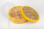 Bambusowy parowar 21 cm wzmocniony plastikiem