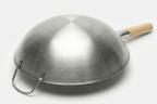 Chiński wok 36 cm z walcowanym brzegiem (Rolled Edge Wok)