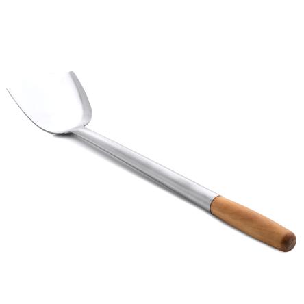 Łopatka do woka Profi, drewno, M (12 cm)